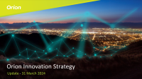 Orion Innovation strategy FY24 update