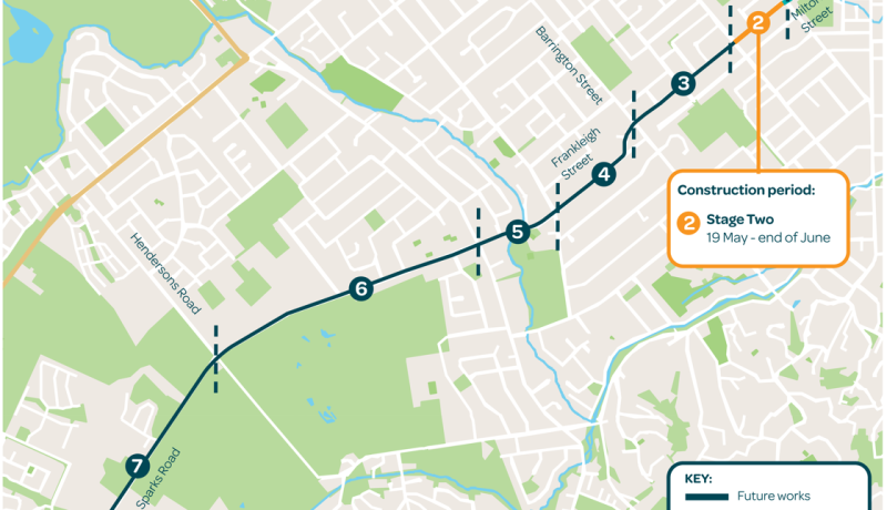 Cable route Stage Two current works