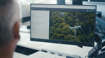 GridAware pole and crossarm