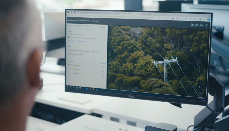 GridAware pole and crossarm