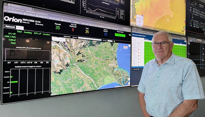 Stu Kilduff in Control Room